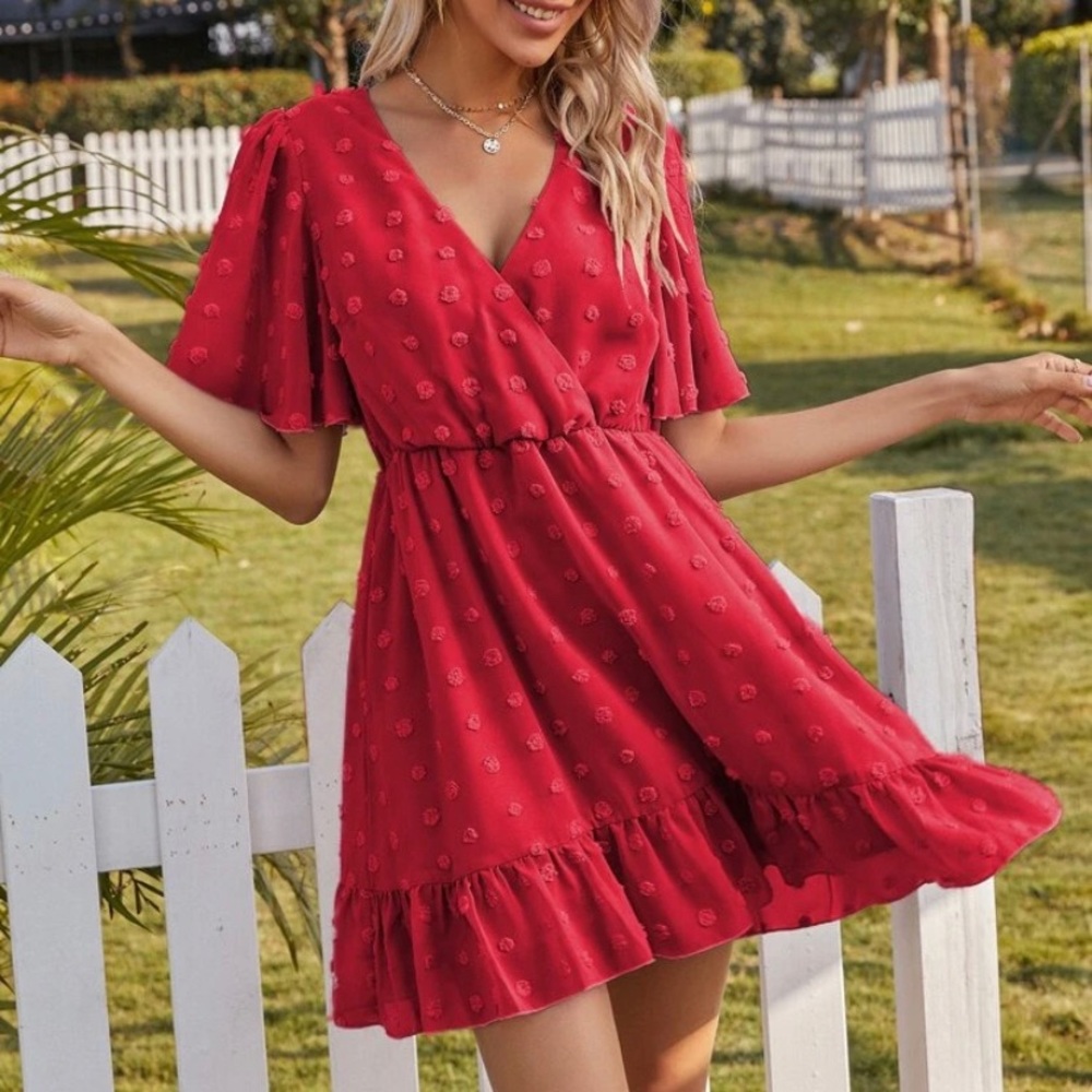 Red dress never worn